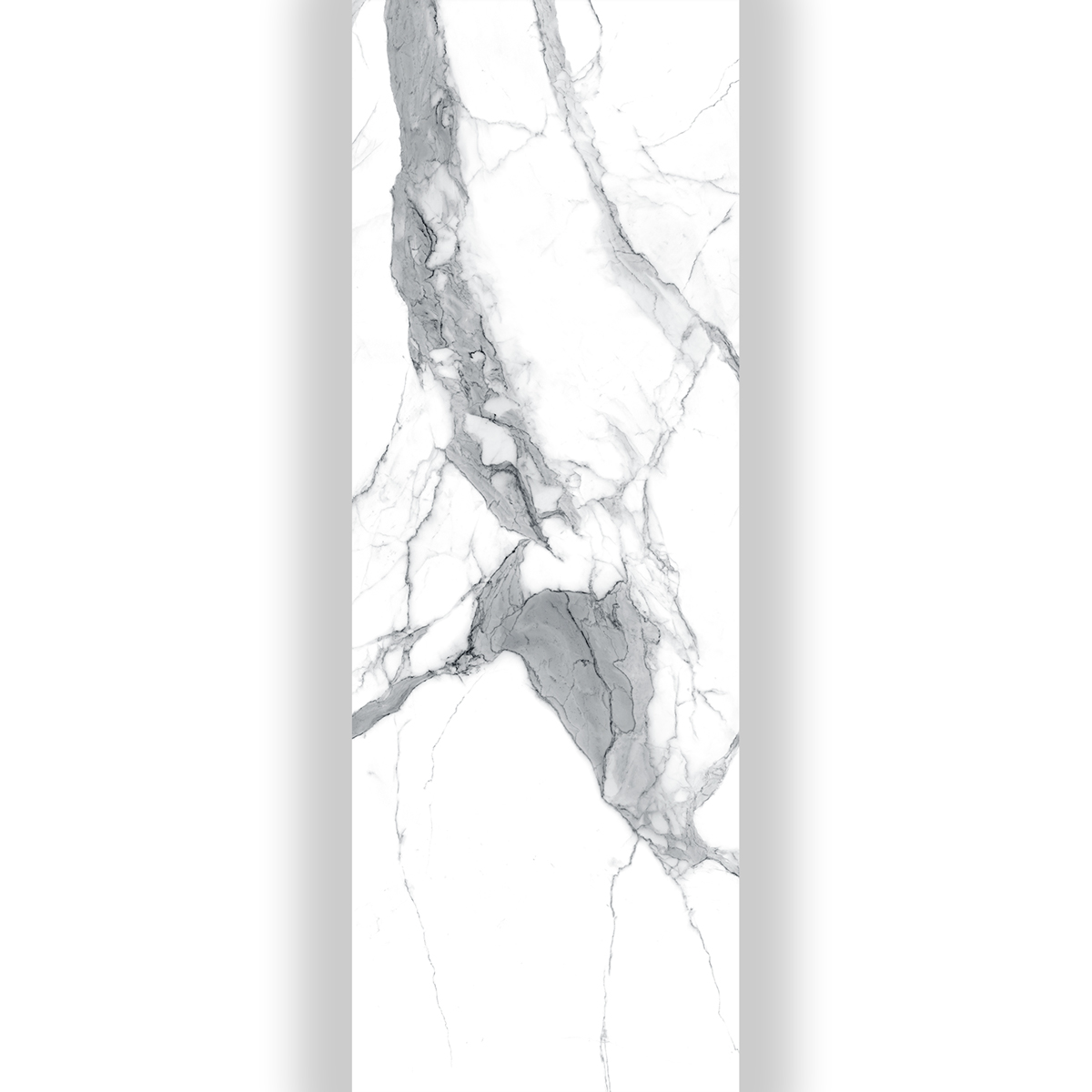 Crossville's I Naturali Statuario Altissimo Polished Swatch