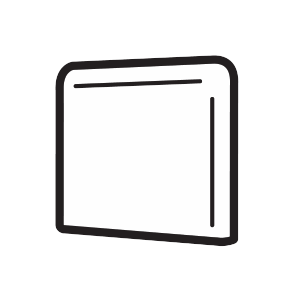 Trim 3 x 3 (in)